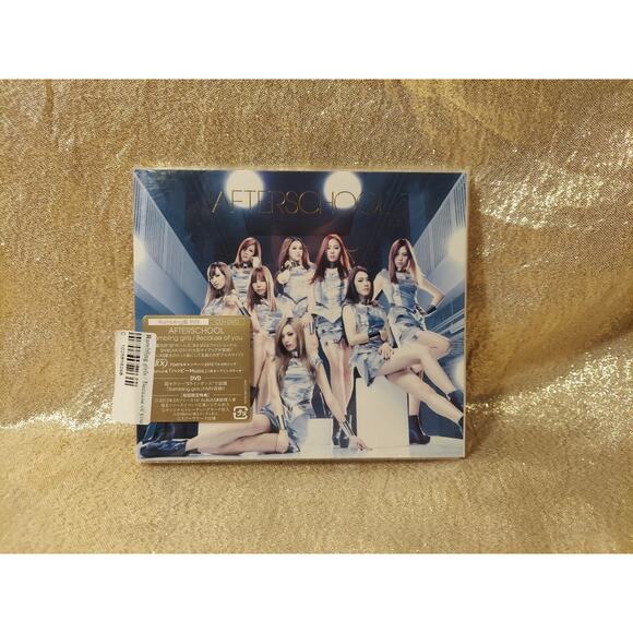 AFTERSCHOOL Rambling Girls/Because of You J-Pop Japanese Import CD + DVD NEW - Picture 1 of 7
